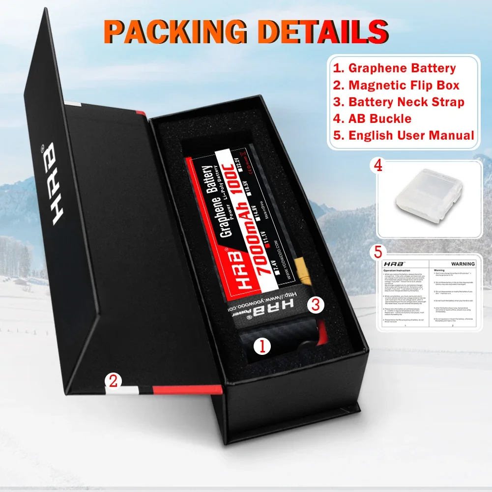 4S Lipo Battery 14.8V 6000Mah - Baterai Graphene 2S 3S 4S 6S