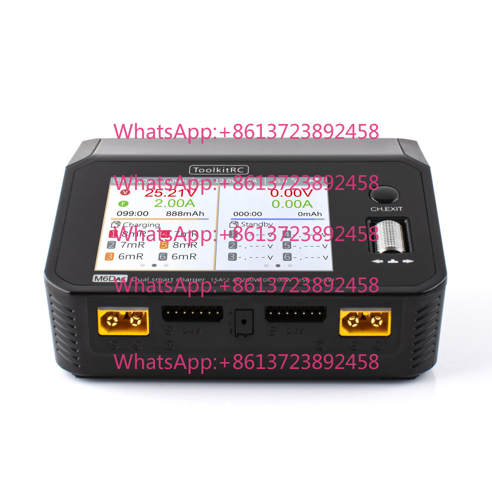 Toolkitrc M6Dac Smart Charger - ToolkitRC M6DAC Pengisi Daya Cepat Multifungsi
