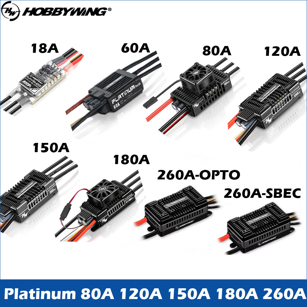 HOBBYWING Brushless ESC Platin - 6S Lipo Battery 22.2V 5000Mah ulasan dan harga