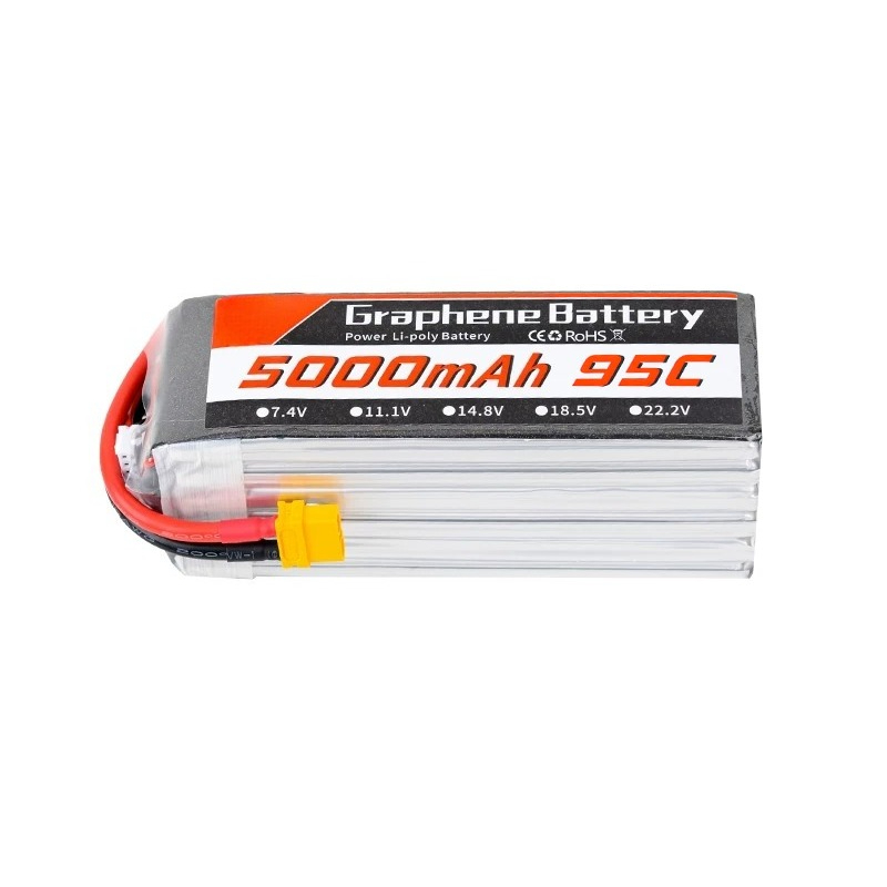 Baterai LiPo Graphene 6S 22.2V - 6S Lipo Battery 22.2V 5000Mah ulasan dan harga