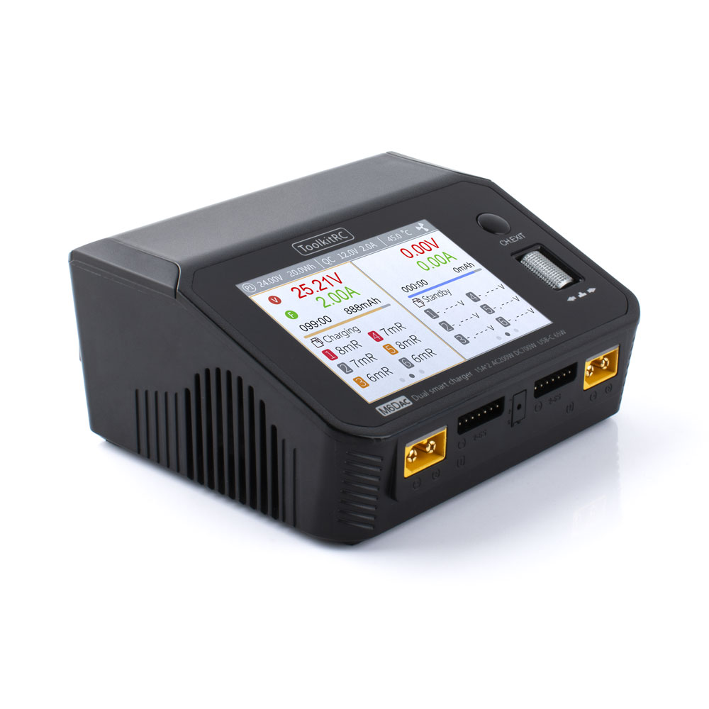 ToolkitRC M6DAC Pengisi Daya C - Toolkitrc M6Dac Smart Charger ulasan dan harga
