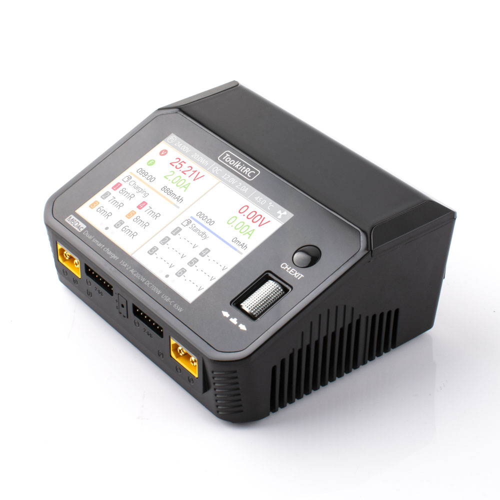 ToolkitRC M6DAC Pengisi Daya C - Toolkitrc M6Dac Smart Charger ulasan dan harga