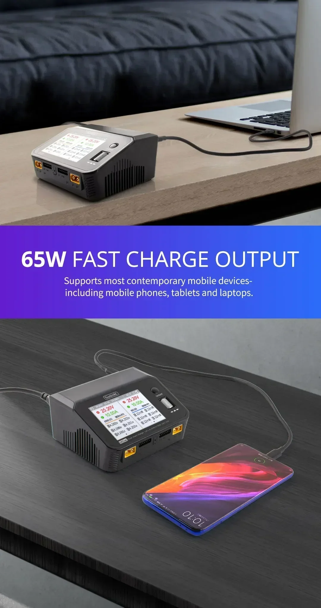 ToolkitRC M6DAC Pengisi Daya C - Toolkitrc M6Dac Smart Charger ulasan dan harga