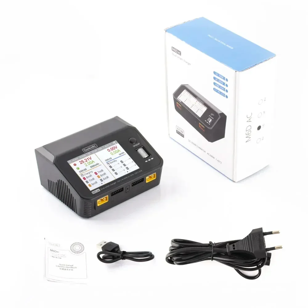 ToolkitRC M6DAC Pengisi Daya C - Toolkitrc M6Dac Smart Charger ulasan dan harga
