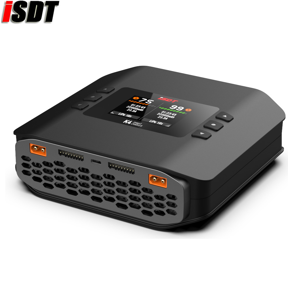 ISDT K4 1~8S Pengisi Daya Bate - Isdt K4 Dual Lipo Charger ulasan dan harga