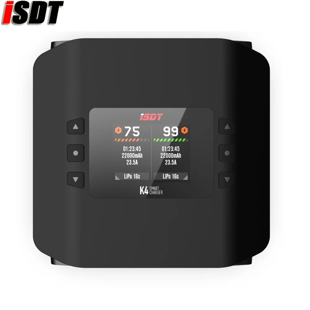 Pengisi daya baterai ganda ISD - Isdt K4 Dual Lipo Charger ulasan dan harga