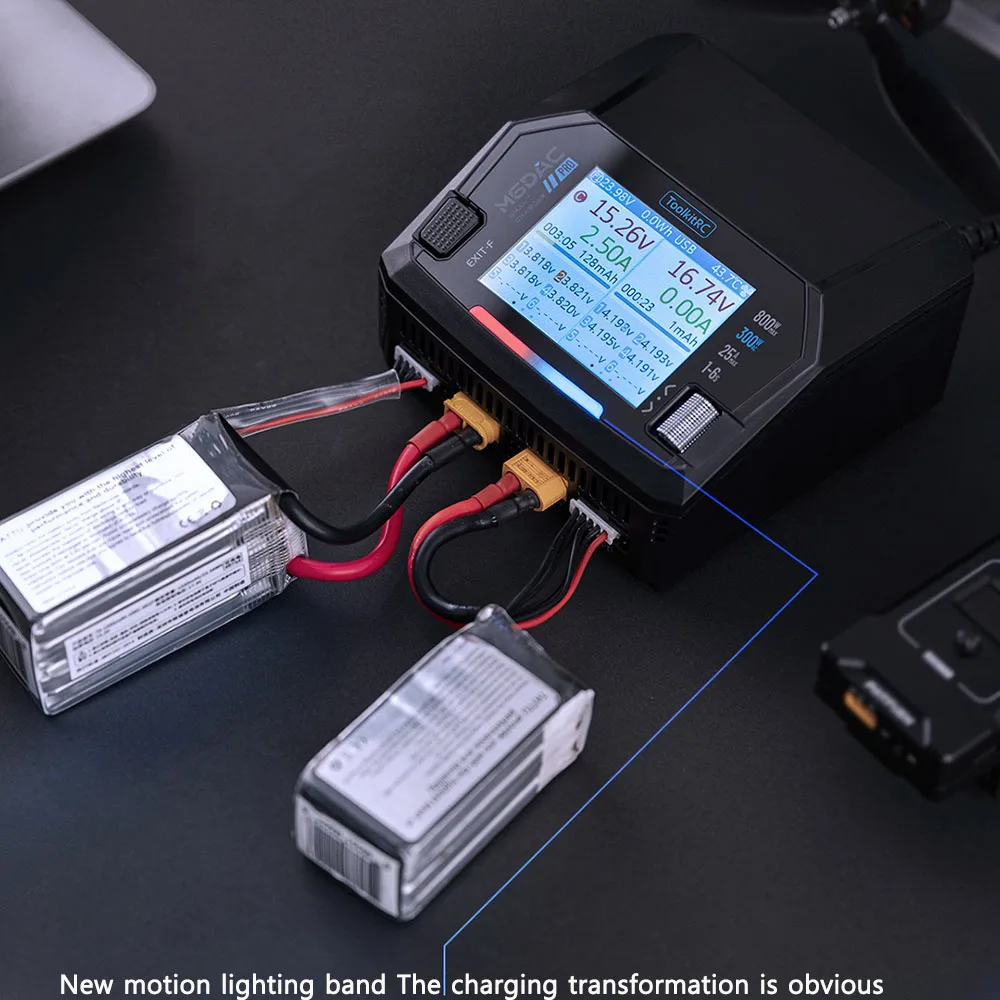 ToolkitRC M6DAC PRO V2 Pengisi - Toolkitrc M6Dac Smart Charger ulasan dan harga
